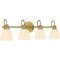 Quoizel Hinton Bath 4 Lights Aged Brass HIN8630AB - alternate 2